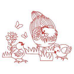 Redwork Chickens Sm Machine Embroidery Designs Embroidery