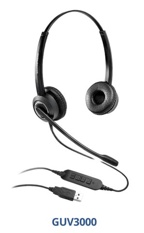 Купить Grandstream GUV3000 - HD USB гарнитура, шумоподавление ...