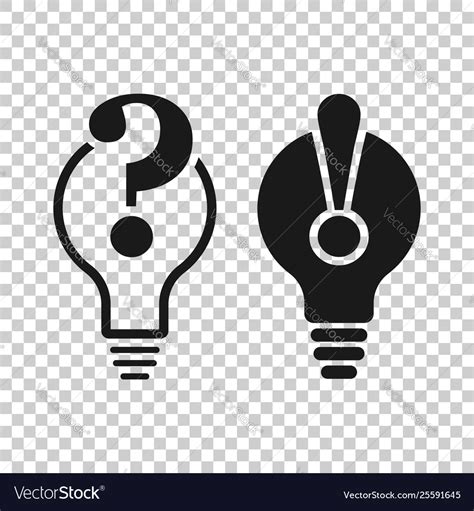 Problem Solution Icon In Transparent Style Light Vector Image