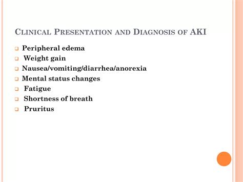 Acute kidney injury(AKI) | PDF