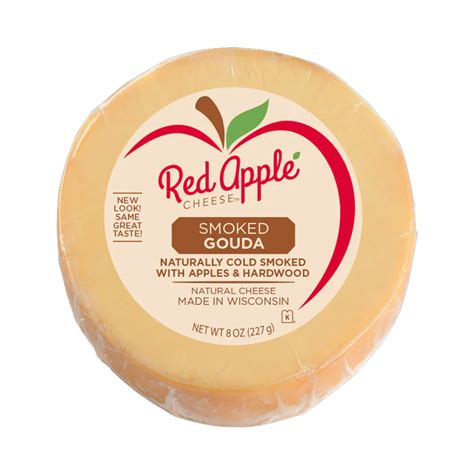 Red Apple Cheese Apple Smoked Gouda Cuts Euro Usa