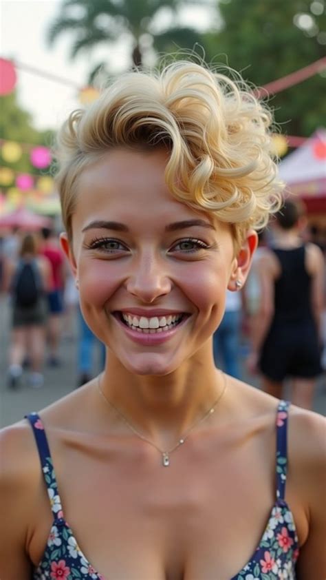 Blonde Pixie Haircuts HairsTrends