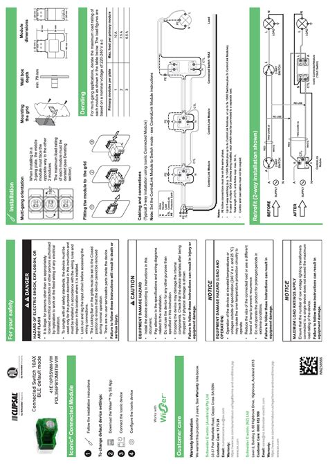 schneider epbdwclm vw clipsal iconic push button wiser smart dimmer