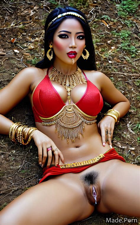 Porn Image Of Micro Skirt Belly Dancer Facial Nude Jewelry Earrings Olive Created By AI