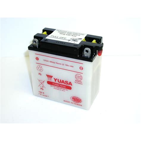 Batterie Moto YUASA YB9 B 12v 9ah