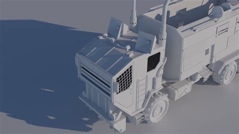 Wasteland Truck free 3D model | CGTrader