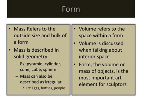 Ppt Fine Arts Lesson 2 Elements Of Art Powerpoint Presentation Id5608828