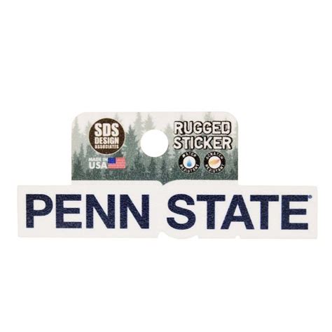 Penn State Wordmark Rugged Sticker | Souvenirs > STICKERS & DECALS > EMPTY