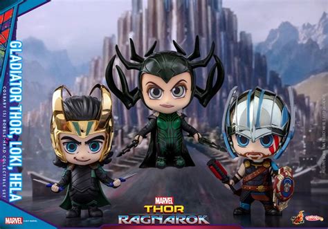 Hot Toys Thor Ragnarok Cosbaby S Bobble Head Series Figures