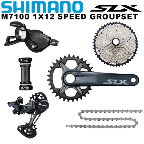 Shimano SLX M7100 Groupset 1x12 Speed MTB Mountain Bike Crankset