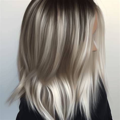Egirl Blonde Long Hair Graphic · Creative Fabrica