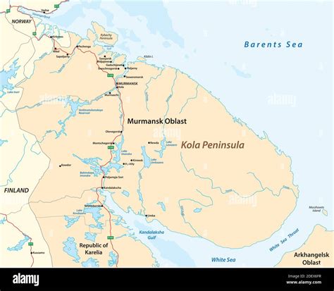 North Barents Stock Vector Images Alamy