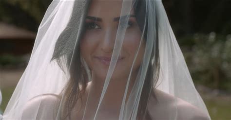 Demi Lovato Wedding Dress in Tell Me You Love Me Video | POPSUGAR Fashion
