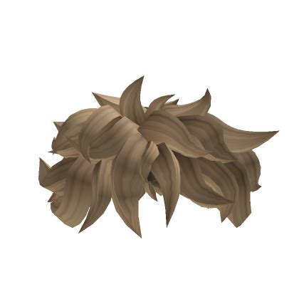 Blonde Messy Curly Hair Roblox