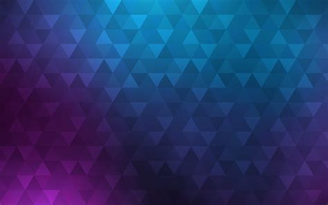 Digital Art Abstract Purple Symmetry Blue Triangle Pattern