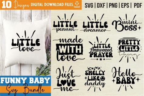 Funny Baby Svg Bundle Graphic By Belysvgbundlefiles · Creative Fabrica