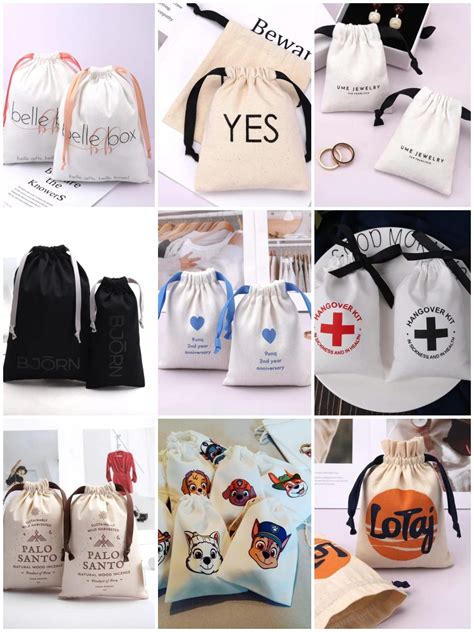 cotton bags with drawstring 6