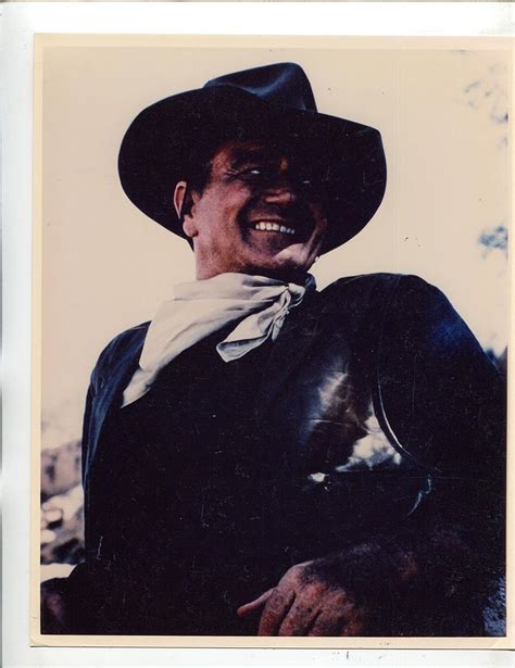 Movie Photo John Wayne Color 8x10 Promo Still At Amazons