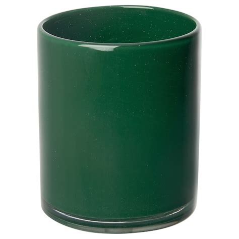 Vindstilla Tealight Holder Dark Green 11 Cm Ikea