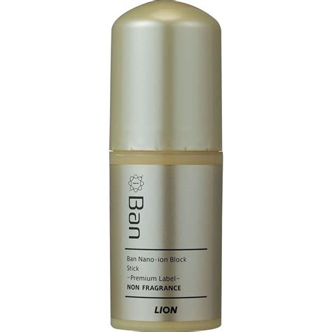 LION-Ban Nano ion Block Label Stick Premium antiperspirant Deodorant s ...