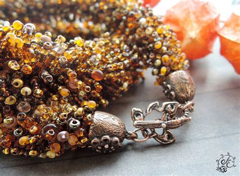 Колье-жгут "Autumn" – купить в интернет-магазине на Ярмарке Мастеров с ...