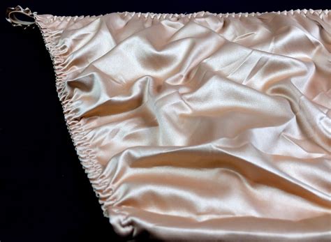 Gold Satin String Bikini Panties Etsy