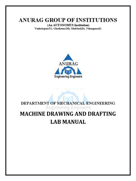 MDD Student Manual | PDF | Technical Drawing | Computer Aided Design
