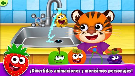 Juegos Educativos Para Ni Os De A Os Funny Food Aplicaciones De