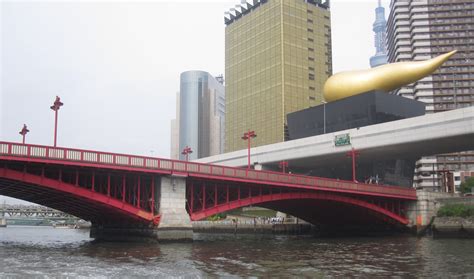 Bridge Of The Week Tokyo Japans Bridges Azuma Bridge Across The