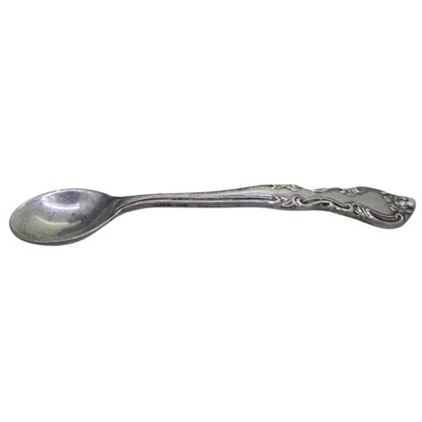 Vintage Sterling Silver Salt Spoon