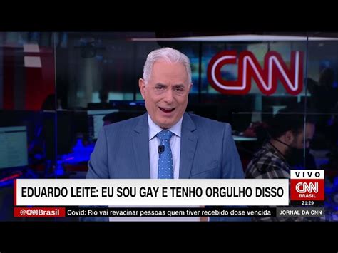 Waack Estamos diante de novo fato político após Eduardo Leite se assumir gay CNN Brasil