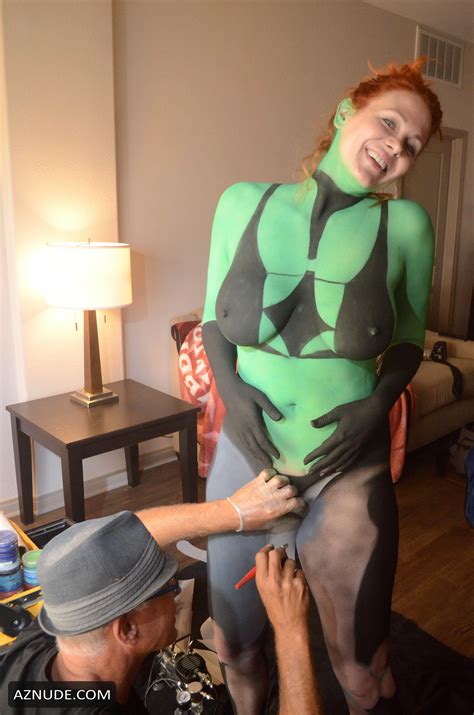 Maitland Ward Nude In Character Named Vetra By Airbrush Artist Luciano Paesani Aznude