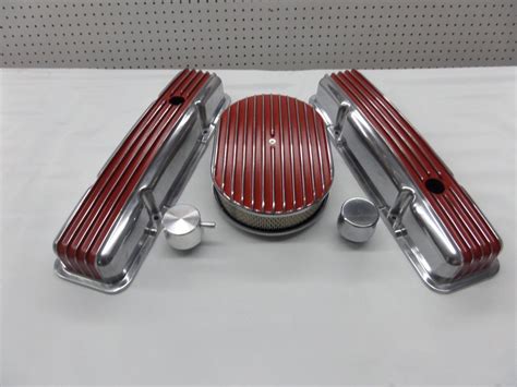 Sbc Red Top Valve Coversair Cleanerbreathers Kit The Hamb
