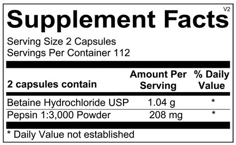 Betaine & Pepsin - Arahant Mental Wellness