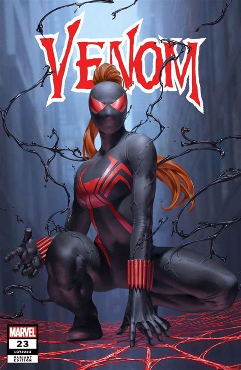 Venom #23 Hot~Key1St APP of Black-Widow Venom New Symbiote! Variant Cvr ...