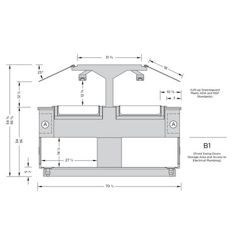 Deli HMR Fresh Bar Hot Food Bar Hot Food Bar Double Sided Hot Well