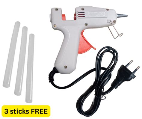 Henglida Heavy Duty Hot Glue Gun With Free Glue Sticks W Heating Hot Melt Silicone Glue Gun