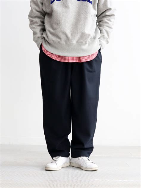 maillot mature マイヨマチュア Brushed Twill Set Up Pants MAP 23258