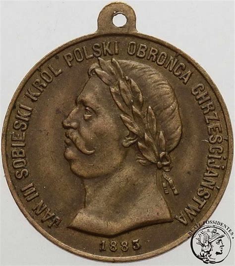 Polska Medal Jan Iii Sobieski St Archiwum Niemczyk Pl