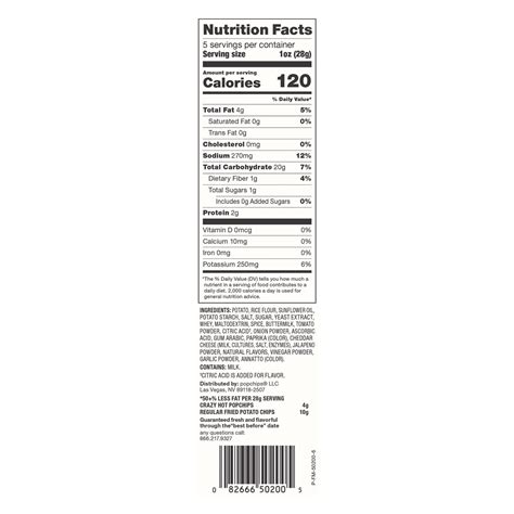Popchips Crazy Hot Potato Chips Oz Delivered In As Fast As Minutes Snap Ebt Eligible