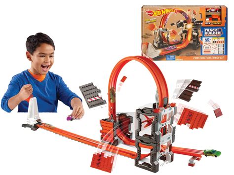 Hot Wheels ZESTAW TORÓW SZALONE KRAKSY 40el TOR TV 6889806208 oficjalne archiwum Allegro