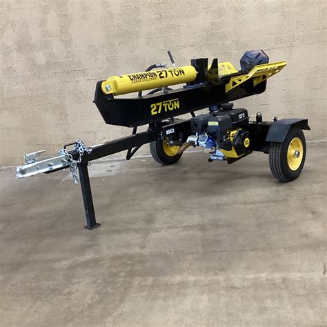 Champion Power Equipment 27 Ton 224 Cc Gas Powered Hydraulic Wood Log