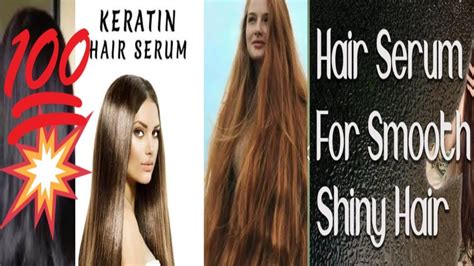 Best Hair Serum For Silky Smooth Long And Shiny Hair Homemade Hair Serum Hair Keratin Serum At