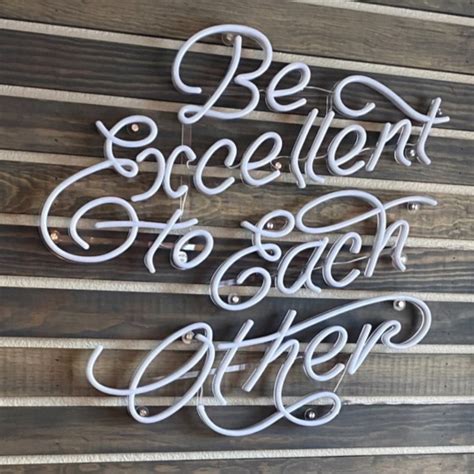 Naked Neon LED Neon Signs With Almost No Backing Custom Neon Signs On Nearly Invisible