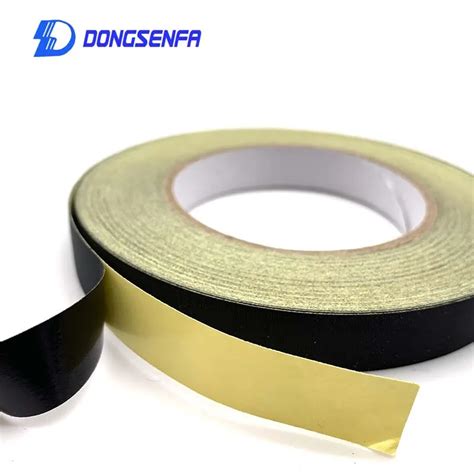 DONGSENFA 30 м/рулон Черная ацетатная ткань одна клейкая лента для ...
