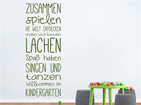 there is a wall decal that has words on it in different colors and sizes