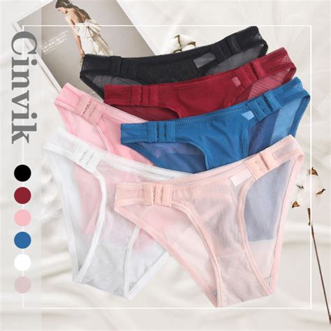 Cinvik Fashion New Pcs Set Underwear For Women Panty Hook Design Soft Comfortable Bikini Style