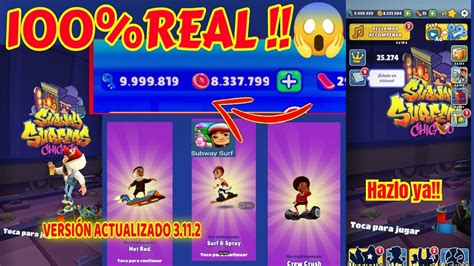 Como Hackear Subway Surfers Versi N F Cil Youtube