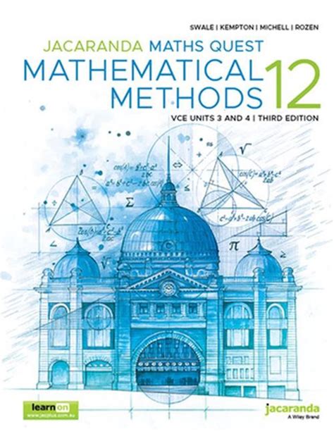 Jacaranda Maths Quest Mathematical Methods Vce Units And E