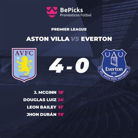 Aston Villa Vs Everton Predictions Preview And Stats